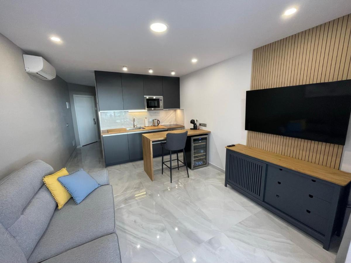 Luxury Diamond - Ocean View, Big Terraces, Air Con, Wifi Lägenhet Los Cristianos  Exteriör bild