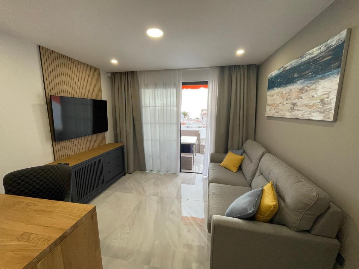 Luxury Diamond - Ocean View, Big Terraces, Air Con, Wifi Lägenhet Los Cristianos  Exteriör bild
