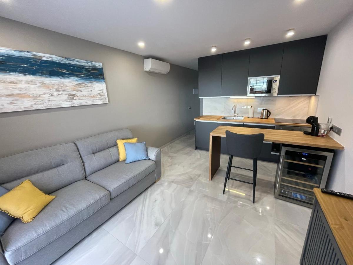Luxury Diamond - Ocean View, Big Terraces, Air Con, Wifi Lägenhet Los Cristianos  Exteriör bild