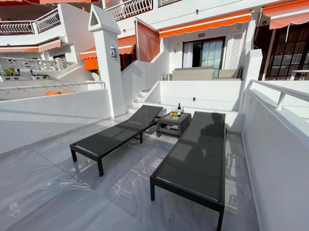 Luxury Diamond - Ocean View, Big Terraces, Air Con, Wifi Lägenhet Los Cristianos  Exteriör bild