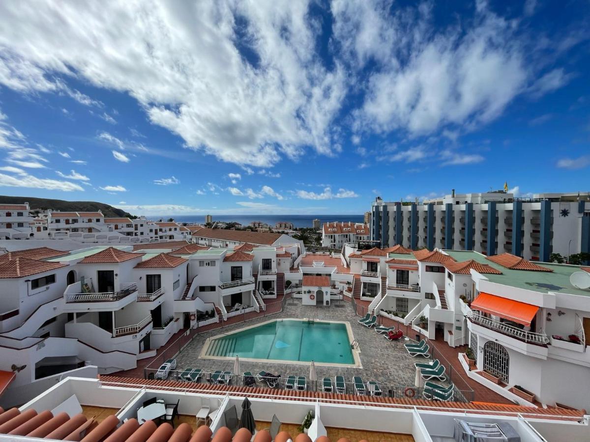 Luxury Diamond - Ocean View, Big Terraces, Air Con, Wifi Lägenhet Los Cristianos  Exteriör bild