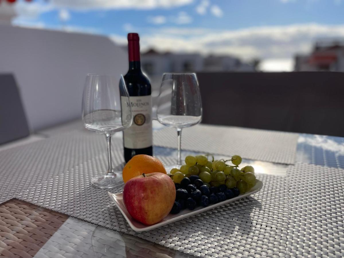 Luxury Diamond - Ocean View, Big Terraces, Air Con, Wifi Lägenhet Los Cristianos  Exteriör bild