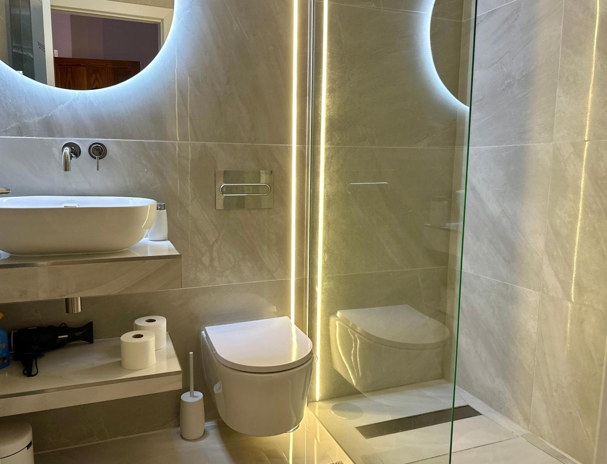 Luxury Diamond - Ocean View, Big Terraces, Air Con, Wifi Lägenhet Los Cristianos  Exteriör bild
